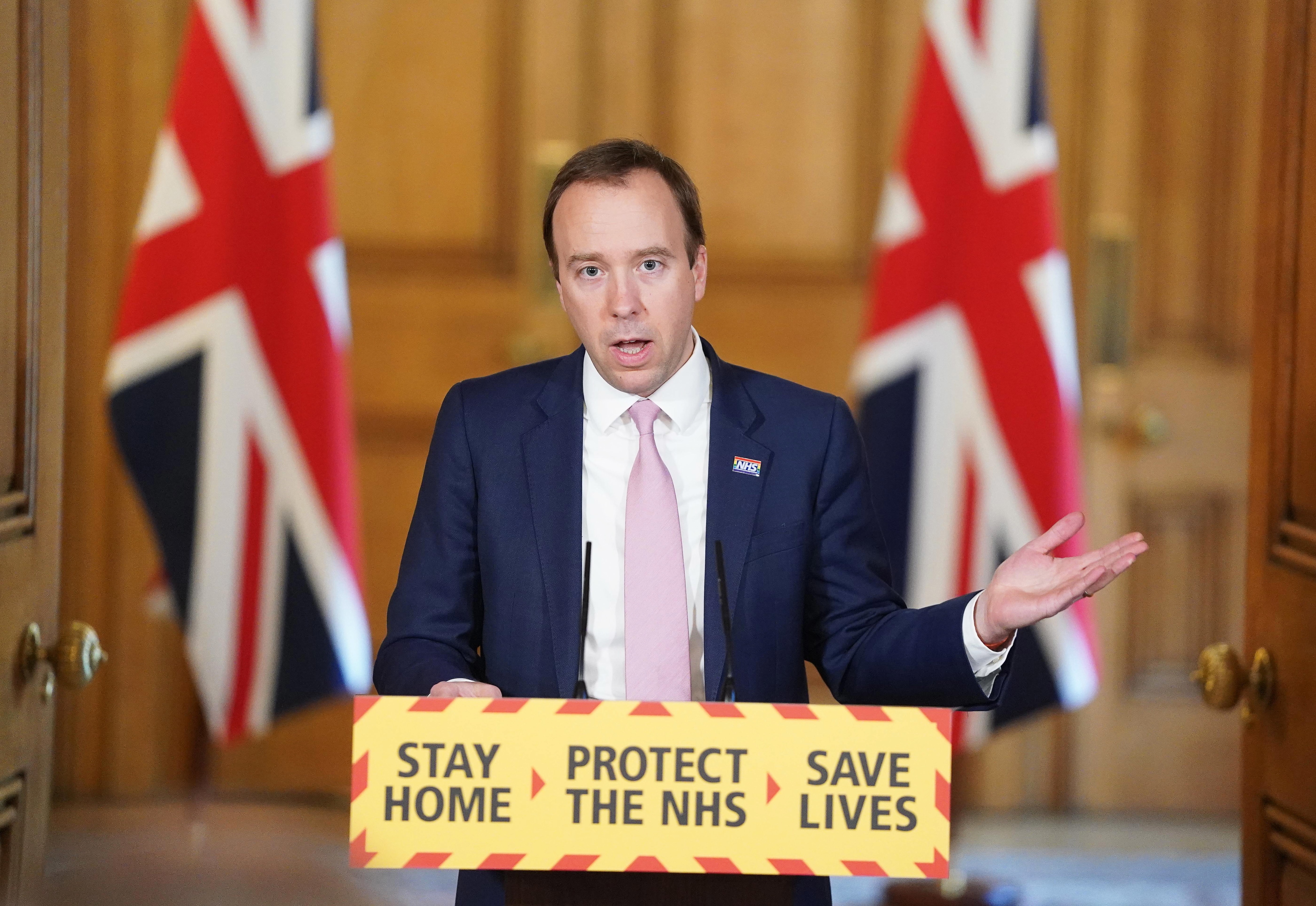 British health secretary Matt Hancock says coronavirus is the challenge of a generation.  