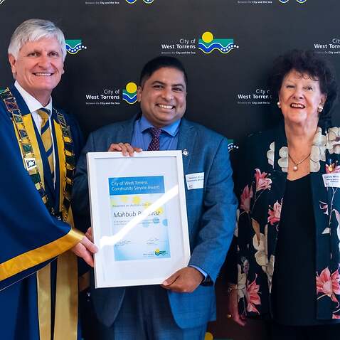 Mahbub Siraz Tuhin receives Australia Day Award 2021 under Community Services category