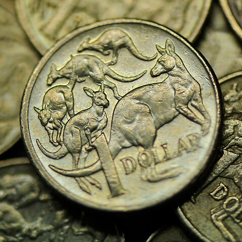 Australian one dollar coins