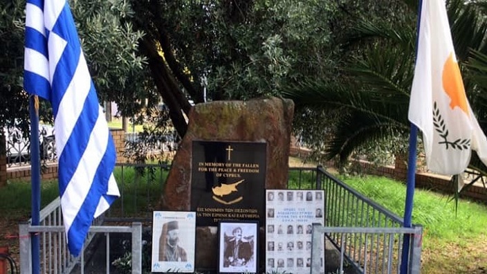 Melbourne's Cypriots commemorated the 1st of April 1955 anniversary. 
