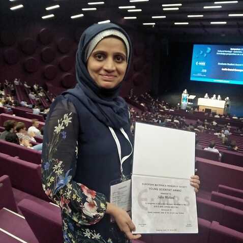 Sidra Waheed graduation