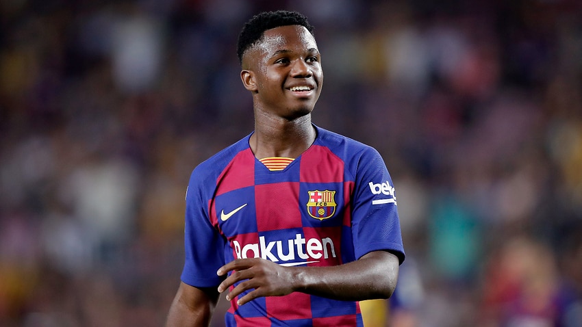 16-year-old Ansu Fati becomes Barcelona's youngest player since 1941 ...