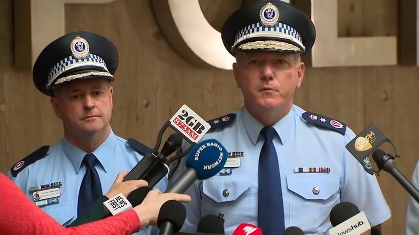 NSW Police Commissioner, Mick Fuller, disclosed police investigating any links with Christchurch shooting