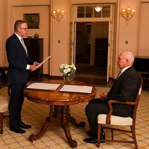 Anthony Albanese sworn in as Australia's 31st prime minister