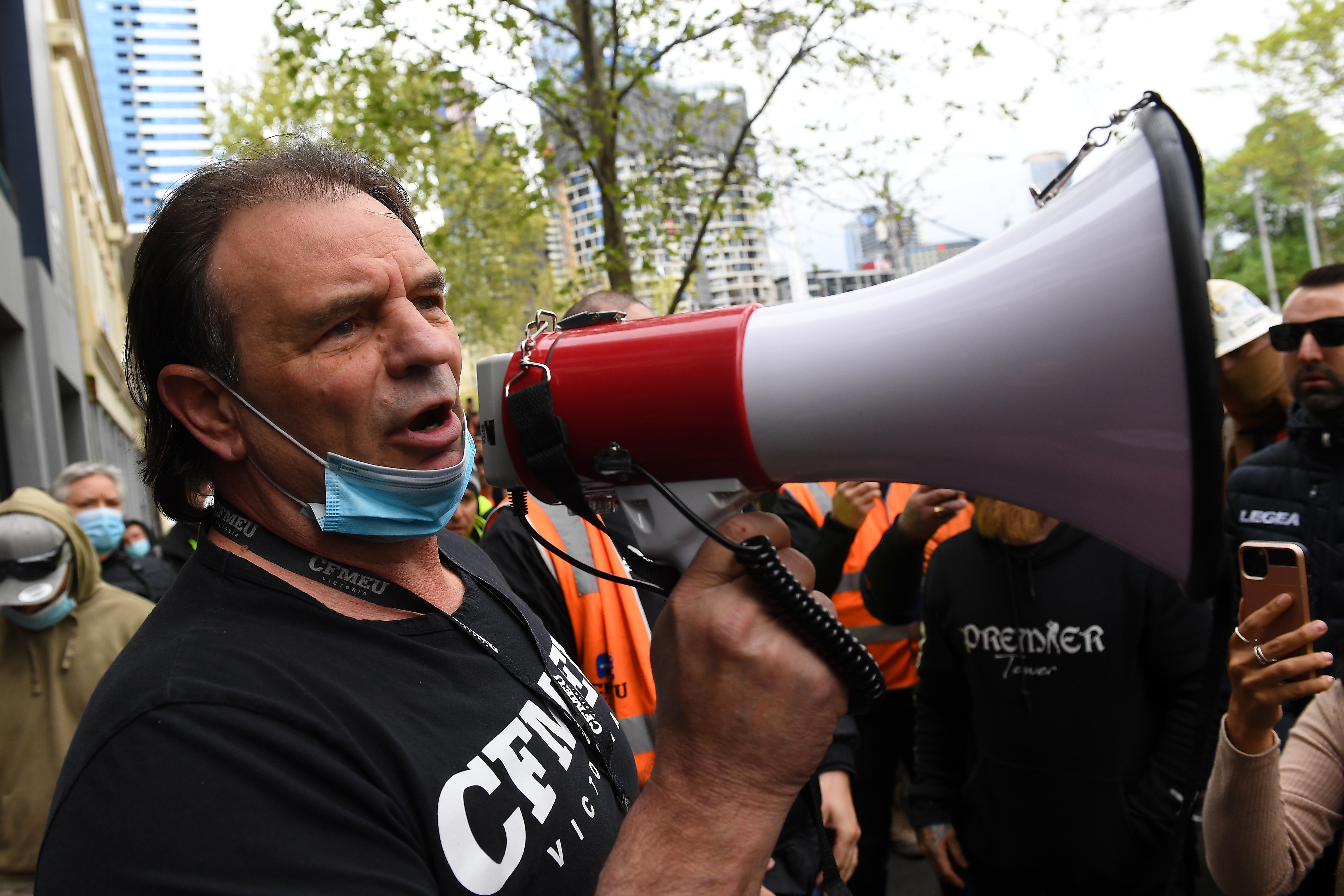 CFMEU Victorian secretary John Setka