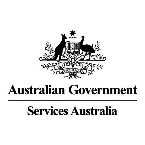 Services Australia log
