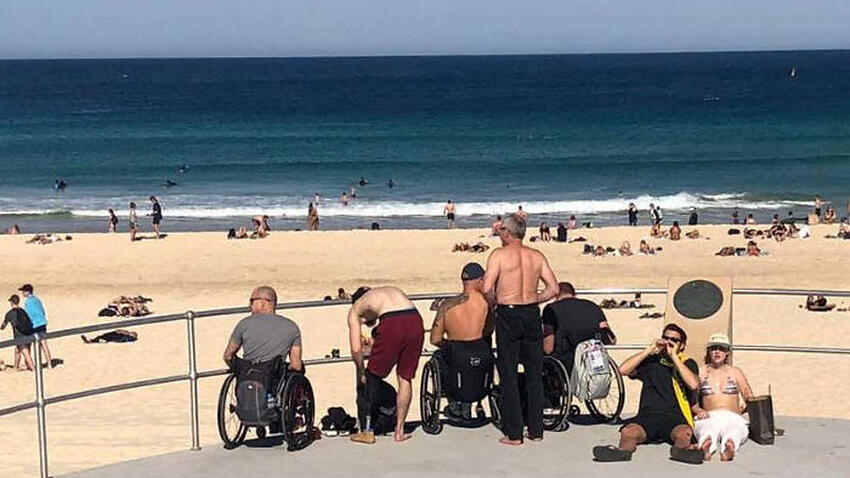 Image for read more article 'Calls to make beaches more accessible for people with disabilities'
