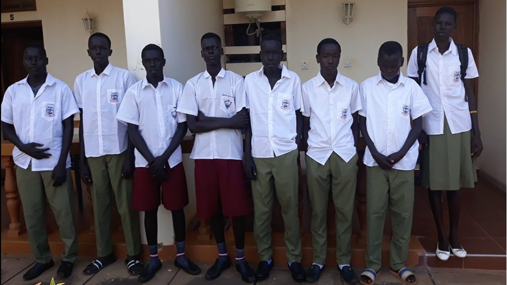 South Sudanese refugee students in Uganda are receiving help from Ms Adau in Australia.
