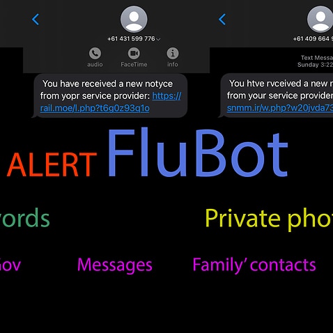 FluBot Scam