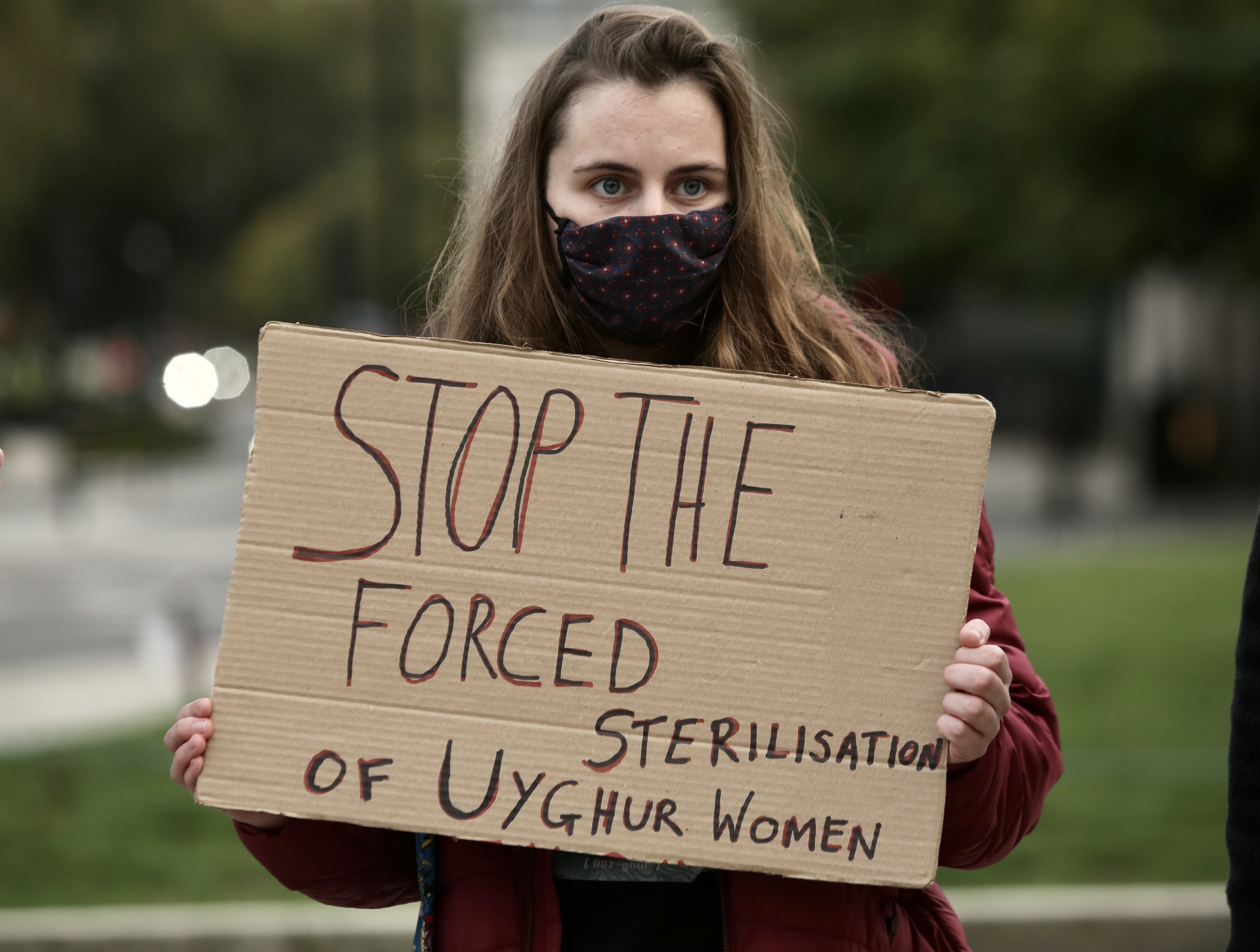 Protest against China in London