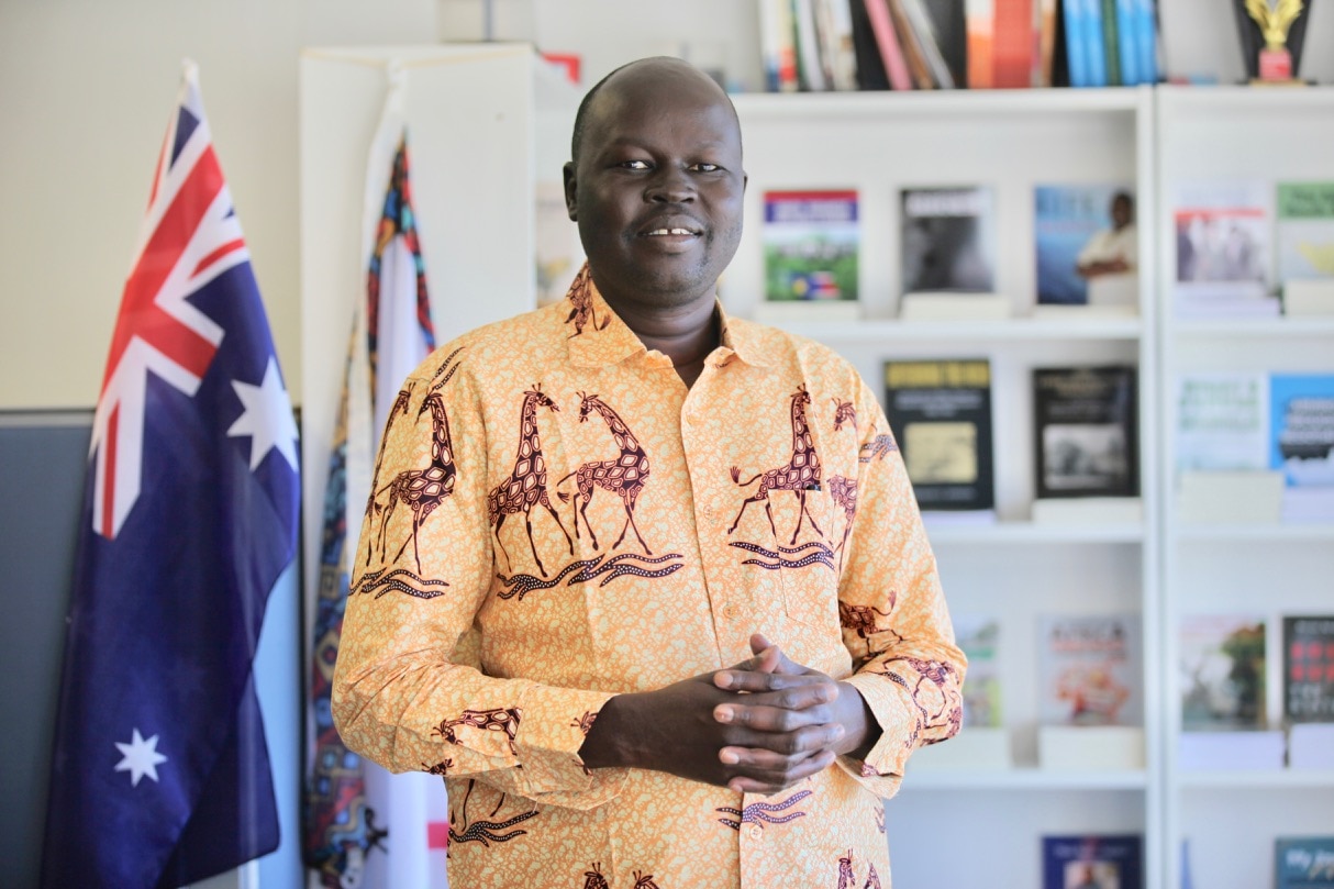 Peter hopes to encourage better understanding of South Sudanese culture in Australia.