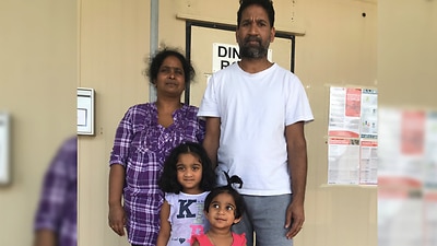 The family has been in detention since 2018. 