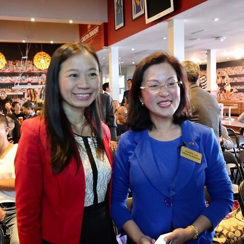Gladys Liu and Jennifer Yang