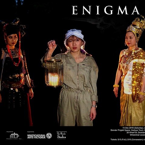 การแสดงชุด Enigma โดยศิลป์โปรดักชันส์ จะมีขึ้นในวันเสาร์ ที่ 15 ธันวาคมนี้ ที่ Docklands ในเมลเบิร์น
