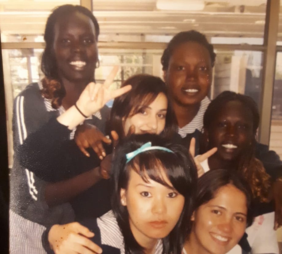 Nyadol Nyuon arrived in Australia as a refugee in 2005. 