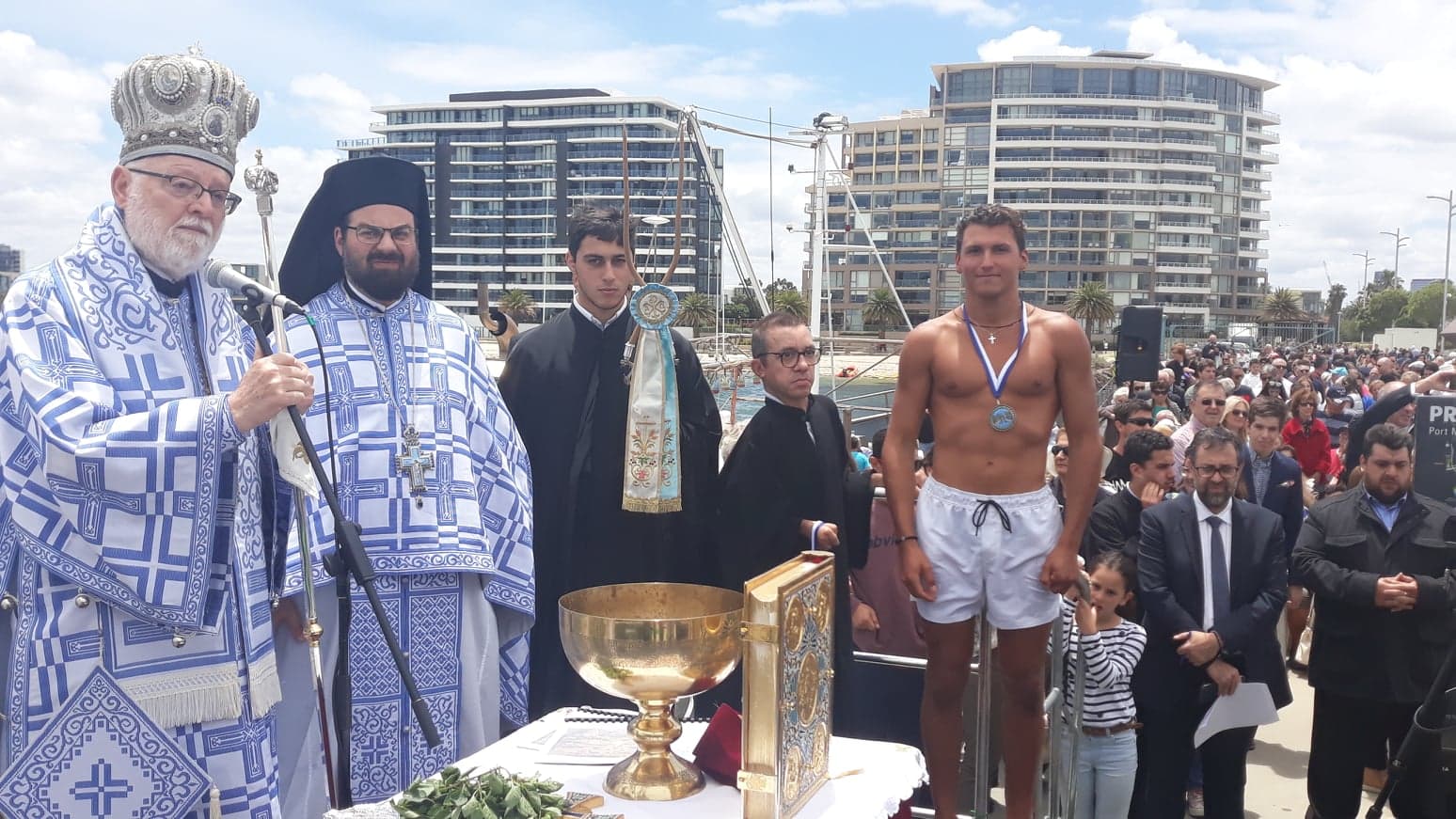 Melbourne's Holy Blessing of the Waters. 