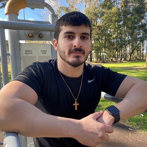 Sam Matty, who lives in Sydney's Fairfield after fleeing Iraq in 2014, says it feels like his life is in lockdown.
