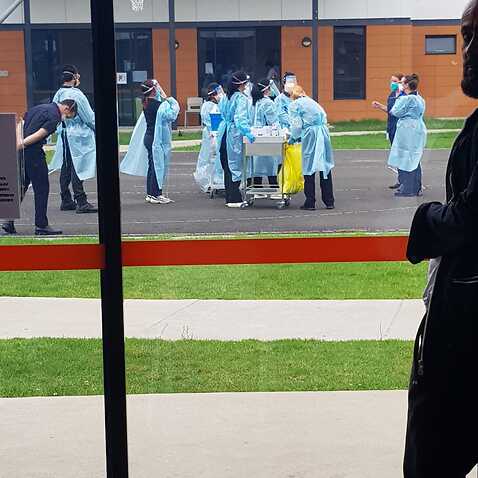 Testing is being ramped up at Villawood Immigration Detention Centre after five detainees tested positive.
