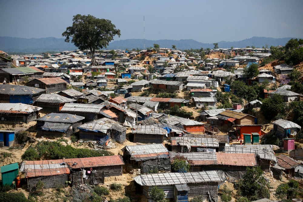 A view of the refugee mega-camp in Cox’s Bazar. A view of the refugee mega-camp in Cox’s Bazar.