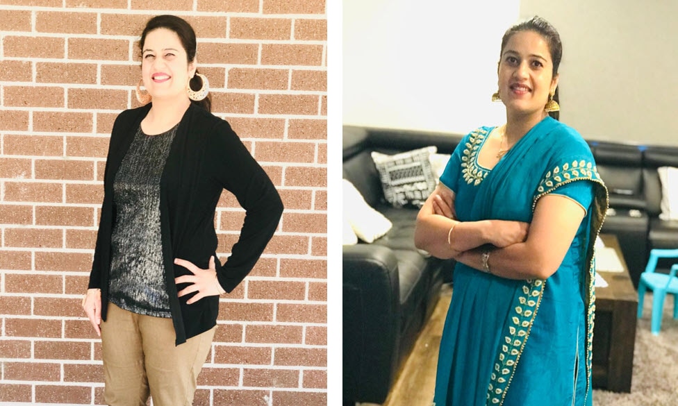 Mrs Kaur who went on to lose an impressive 38kg, dedicated her remarkable transformation to her fitness coach Kamaldip Kahma.