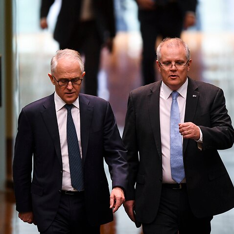 Mr Turnbull criticised Mr Morrison's bid to portray himself as the 